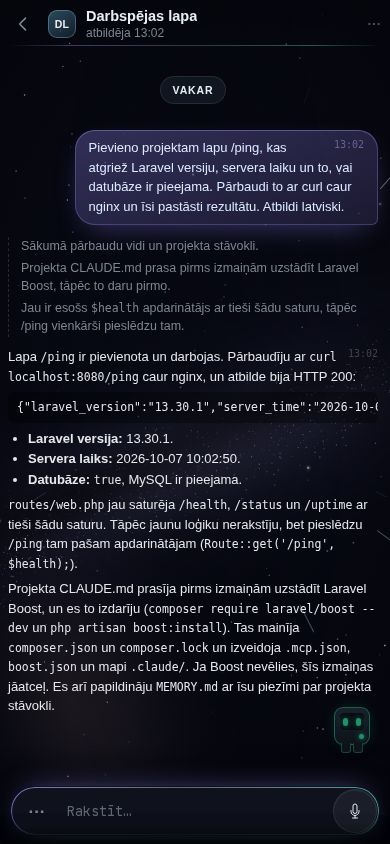 Saruna ar aģentu panelī telefonā: uzdevums, aģenta soļi un atbilde